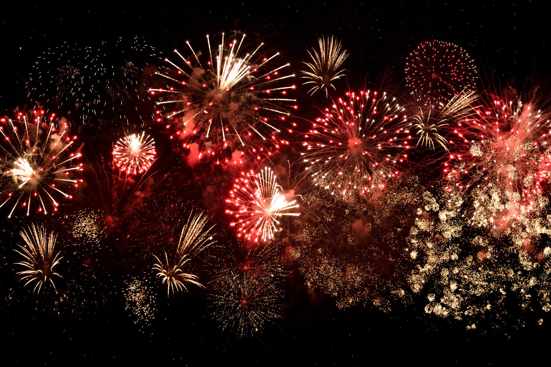 photo of fireworks display